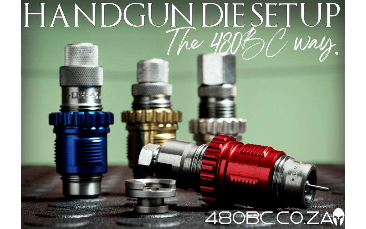 How to set your Lee Precision Pistol Die Set. The 480BC way - Handgun Taper Crimp Die Setup.